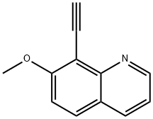 Quinoline, 8-ethynyl-7-methoxy- Structural