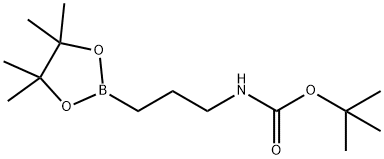 tert-Butyl N-[3-(tetramethyl-1,3,2-dioxaborolan-2-yl)propyl]carbamate