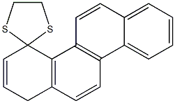 Spiro[chrysene-4(1H),2'-[1,3]dithiolane] (8CI,9CI) Structural
