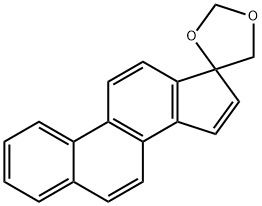 Spiro[17H-cyclopenta[a]phenanthrene-17,4'-[1,3]dioxolane] (8CI,9CI) Structural