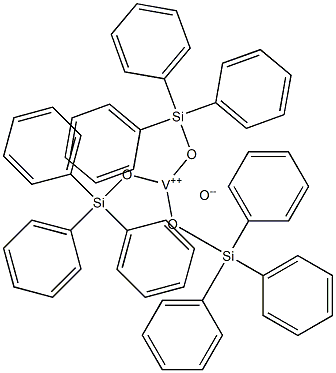 Tris(triphenylsiloxy)vanadium oxide Structural
