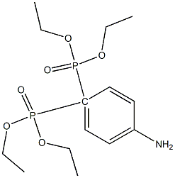 Tetraethyl 4-aminophenylene-1,1-bisphosphonate Structural