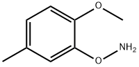 Hydroxylamine, O-(2-methoxy-5-methylphenyl)- Structural