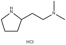 dimethyl[2-(pyrrolidin-2-yl)ethyl]amine dihydrochloride Structural