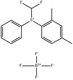 (difluoromethyl)(2,4-dimethylphenyl)(phenyl)sulfonium tetrafluoroborate