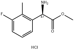 METHYL(2R)-2-AMINO-2-(3-FLUORO-2-METHYLPHENYL)ACETATE HYDROCHLORIDE