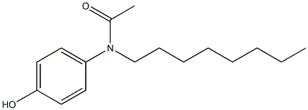 octyl acetaminophen Structural