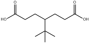Heptanedioic acid, 4-(1,1-dimethylethyl)- Structural