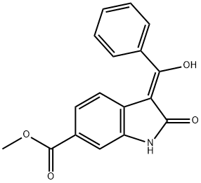 (Z)-methyl 3-(hydroxy(phenyl)methylene)-2-oxoindoline-6-carboxylate