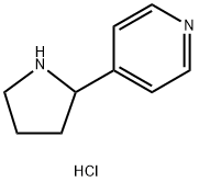 4-(pyrrolidin-2-yl)pyridine dihydrochloride Structural