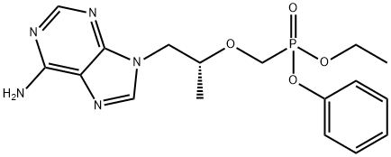 ethyl phenyl ((((R)-1-(6-amino-9H-purin-9-yl)propan-2-yl)oxy) methyl)phosphonate fumaric acid salt