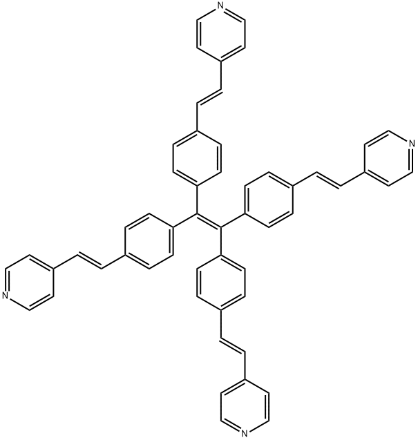 Tetrakis(4-pyridylvinylphenyl)ethylene