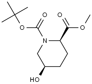 1-(tert-butyl) 2-methyl (2R,5R)-5-hydroxypiperidine-1,2-dicarboxylate