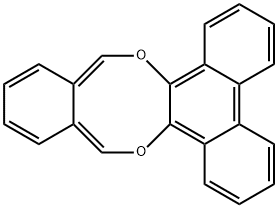 Benzo[f]phenanthro[9,10-b][1,4]dioxocin (9CI) Structural