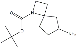tert-butyl 6-amino-1-azaspiro[3.4]octane-1-carboxylate Structural