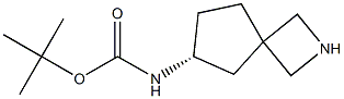 tert-butyl (R)-(2-azaspiro[3.4]octan-6-yl)carbamate Structural