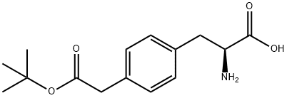 (S)-2-amino-3-(4-(2-tert-butoxy-2-oxoethyl)phenyl)propanoic acid Structural