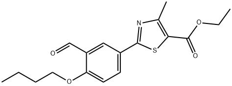 ethyl 2-(4-butoxy-3-formylphenyl)-4-methylthiazole-5-
carboxylate