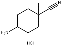 4-amino-1-methylcyclohexane-1-carbonitrile hydrochloride