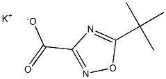 potassium 5-(tert-butyl)-1,2,4-oxadiazole-3-carboxylate* Structural