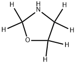 oxazolidine-2,2,4,4,5,5-d6 Structural
