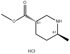 methyl (3S,6S)-6-methylpiperidine-3-carboxylate hydrochloride Structural