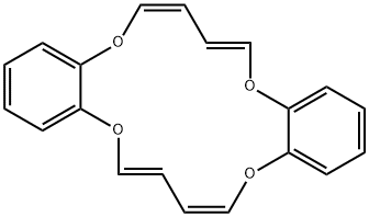 Dibenzo[b,j][1,4,9,12]tetraoxacyclohexadecin (8CI,9CI) Structural