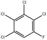 Benzene, 1,2,3,4-tetrachloro-5-fluoro- Structural