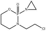 2H-1,3,2-Oxazaphosphorine, 2-(1-aziridinyl)-3-(2-chloroethyl)tetrahydro-, 2-oxide Structural Picture