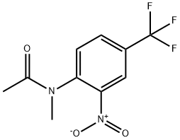 Acetamide, N-methyl-N-[2-nitro-4-(trifluoromethyl)phenyl]- Structural