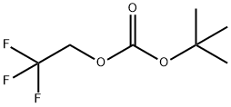 tert-Butyl 2,2,2-trifluoroethyl carbonate Structural