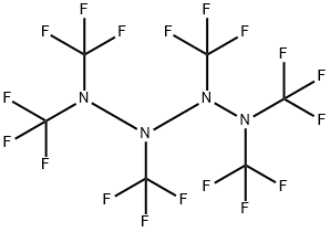 Tetrazane, 1,1,2,3,4,4-hexakis(trifluoromethyl)- Structural