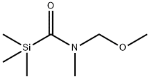 Silanecarboxamide, N-(methoxymethyl)-N,1,1,1-tetramethyl- Structural