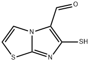 Imidazo[2,1-b]thiazole-5-carboxaldehyde, 6-mercapto- Structural