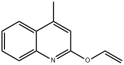 Quinoline, 2-(ethenyloxy)-4-methyl- Structural