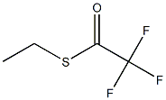 trifluorothioacetic acid, S-ethyl ester Structural