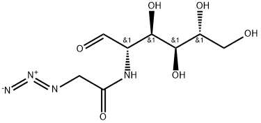 2-[(Azidoacety)amino]-2-deoxy-D-mannose Structural