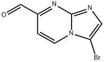 Imidazo[1,2-a]pyrimidine-7-carboxaldehyde, 3-bromo- Structural