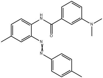 Benzamide, 3-(dimethylamino)-N-[4-methyl-2-[2-(4-methylphenyl)diazenyl]phenyl]- Structural