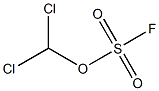 fluorosulfuric acid, dichloromethyl ester Structural