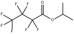 isopropyl heptafluorobutanoate Structural