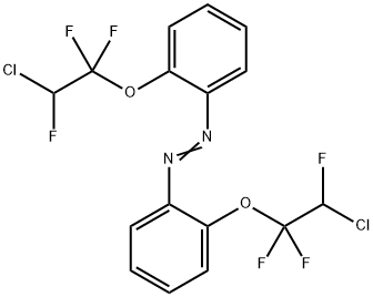Diazene, bis[2-(2-chloro-1,1,2-trifluoroethoxy)phenyl]- (9CI) Structural