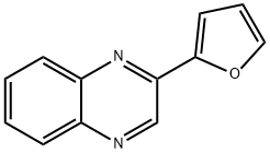 Quinoxaline, 2-(2-furanyl)- Structural