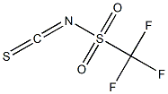 trifluoromethane-sulfonyl isothiocyanate Structural