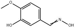 (E)-3-hydroxy-4-methoxybenzaldehyde oxime Structural