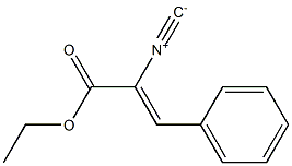 ethyl 2-isocyano-3-phenyl-2-propenoate Structural