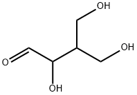 Butanal, 2,4-dihydroxy-3-(hydroxymethyl)- (9CI) Structural
