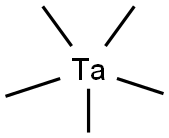 pentamethyl tantalum Structural