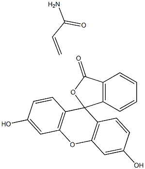 fluorescein acrylamide Structural