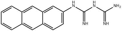Imidodicarbonimidic diamide, N-2-anthracenyl- Structural